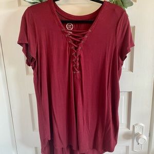 Maurices 24/7 Corset Tee